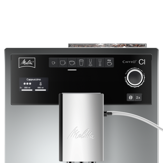 CAFFEO® CI® Fully Automatic Coffee Machine (Silver) Melitta®