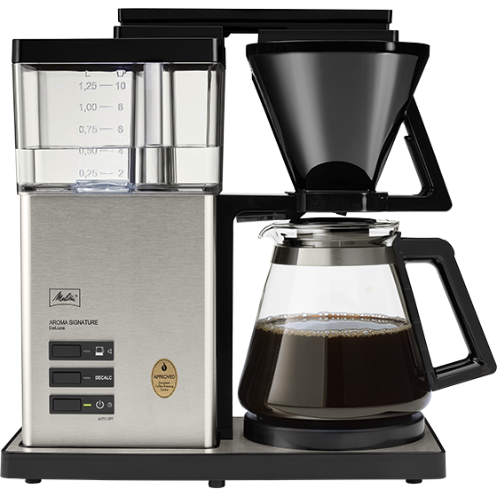 Melitta® AromaSignature® DeLuxe Filterkaffeemaschine, edelstahl