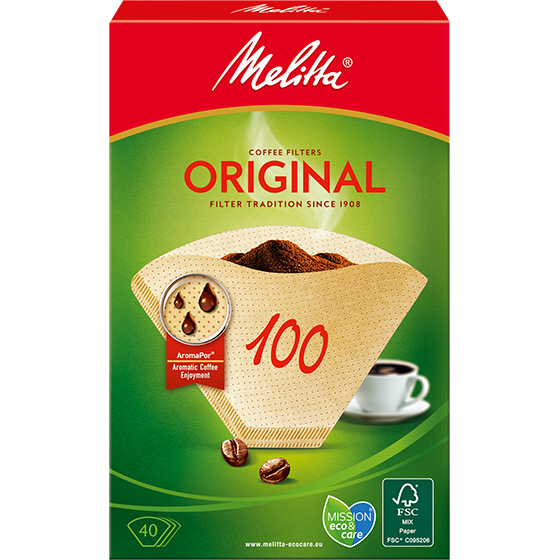 Melitta® Original Coffee Filters (Size 100 40 pack) Melitta®